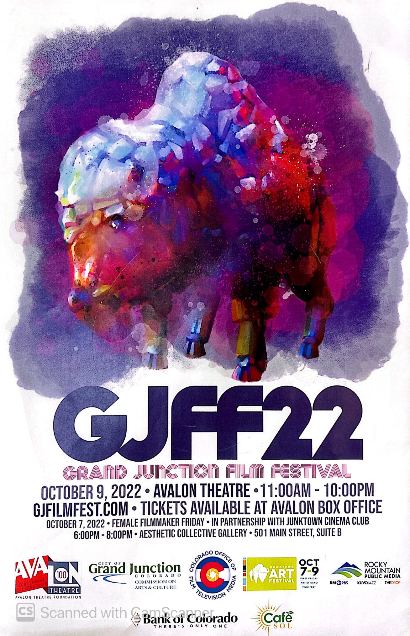 GJFF22-Grand Junction Film Festival 2022 Image